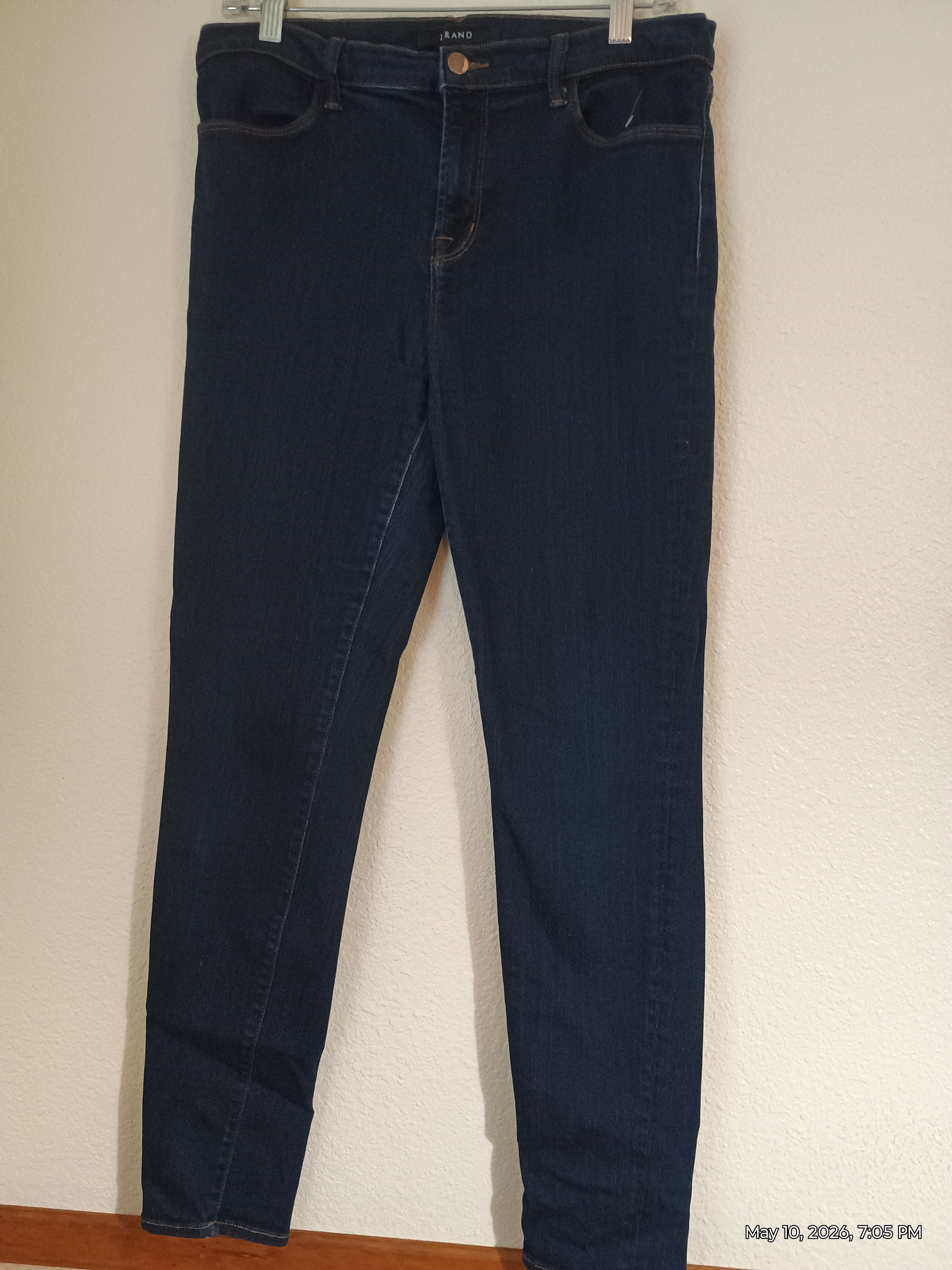 J Brand Dark Indigo Skinny Jeans